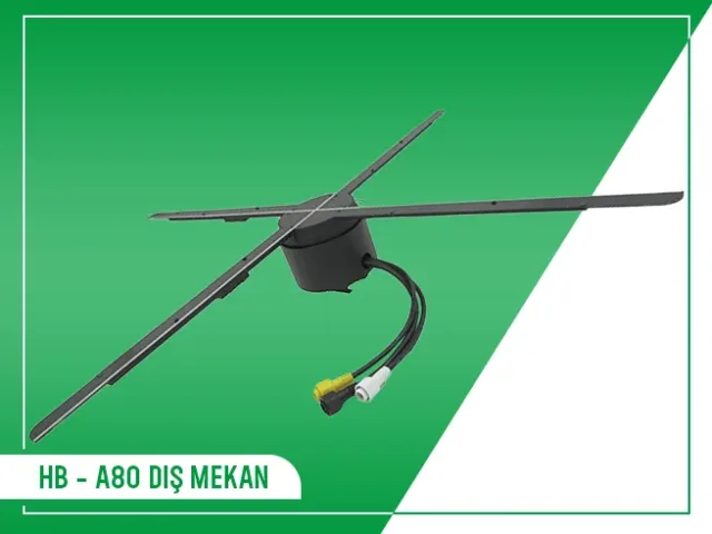 A80 Dış mekan hologram fan