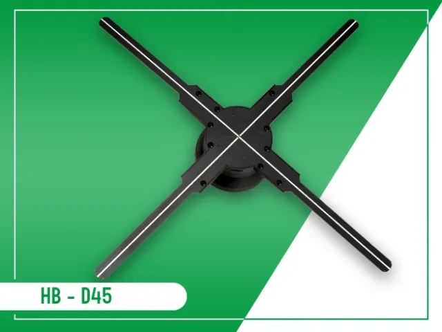 D45 3d hologram fan holobox