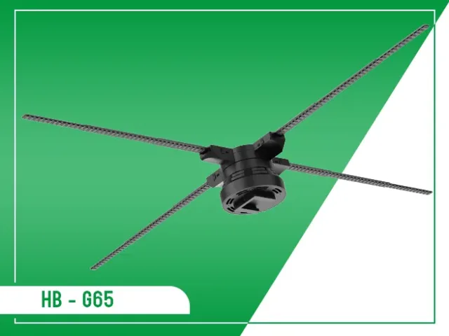 G65 3d hologram fan