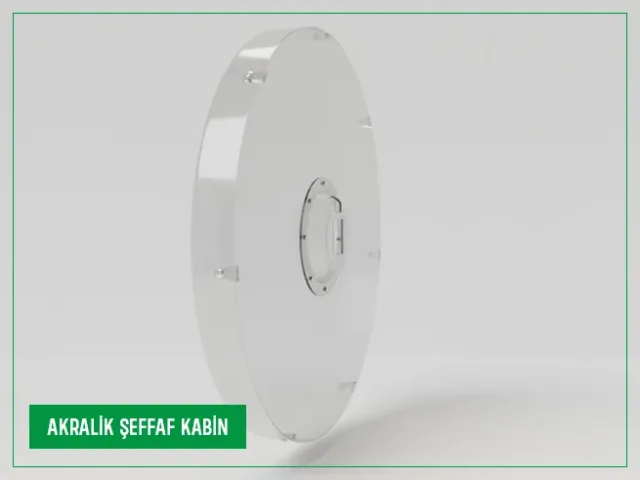 3D hologram fan kabin plexi